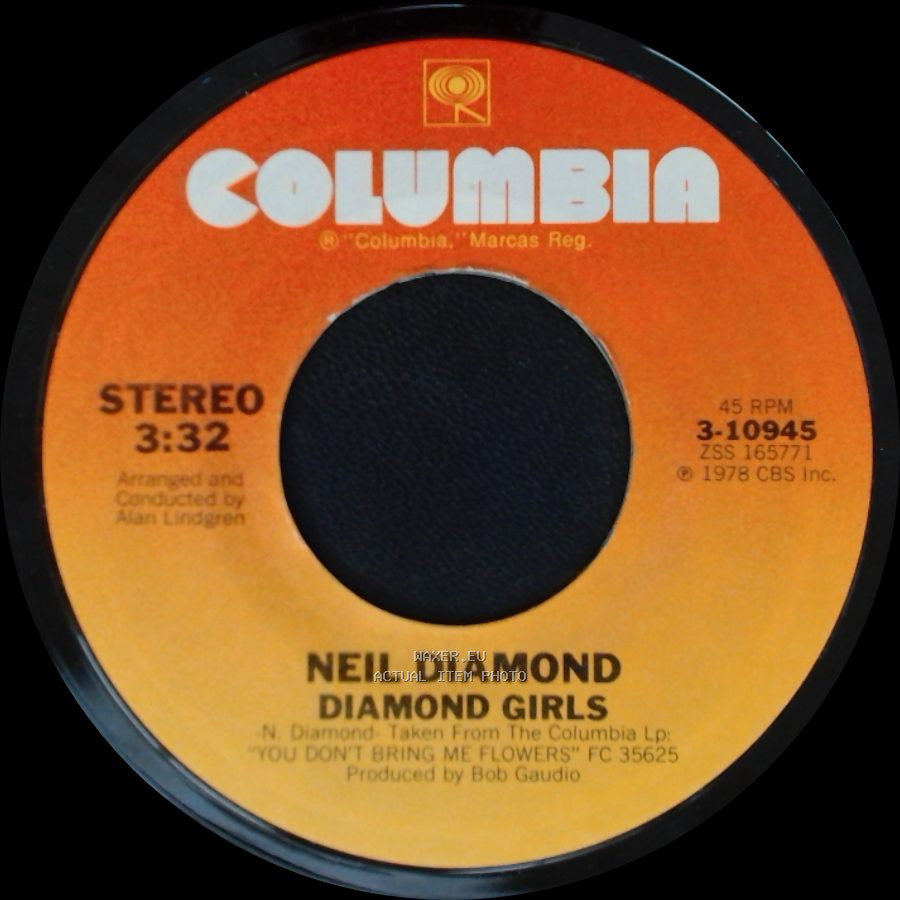 Neil Diamond - Say Maybe / Diamond Girls side B