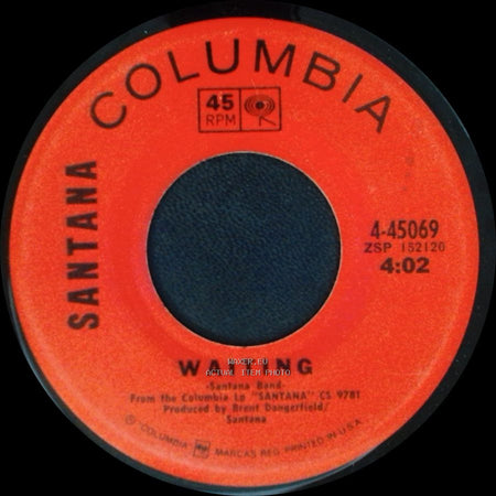 Santana - Evil Ways / Waiting side B