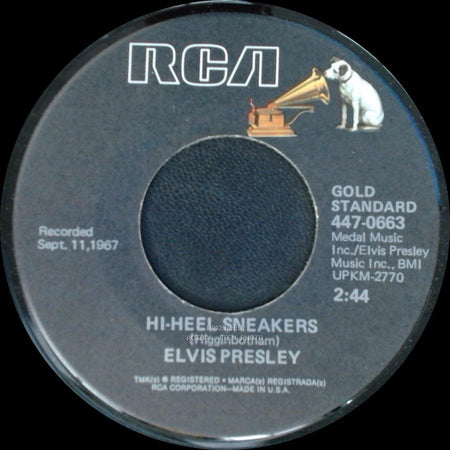 Elvis Presley - Hi-Heel Sneakers / Guitar Man side A