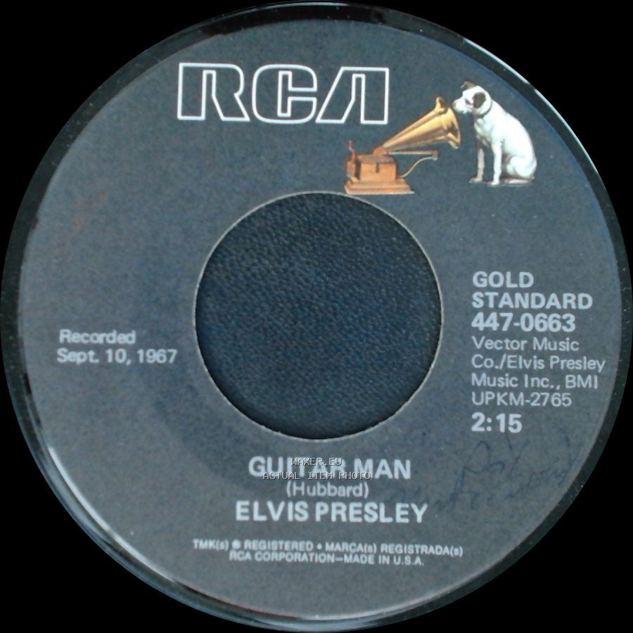 Elvis Presley - Hi-Heel Sneakers / Guitar Man side B