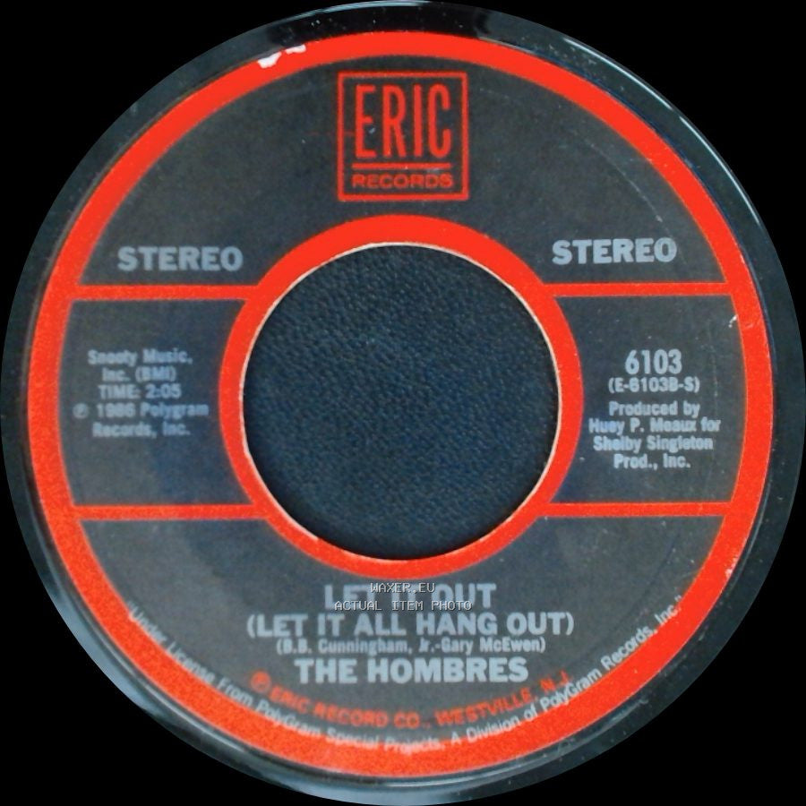 Five Man Electrical Band / The Hombres - Signs / Let It Out (Let It All Hang Out) side B