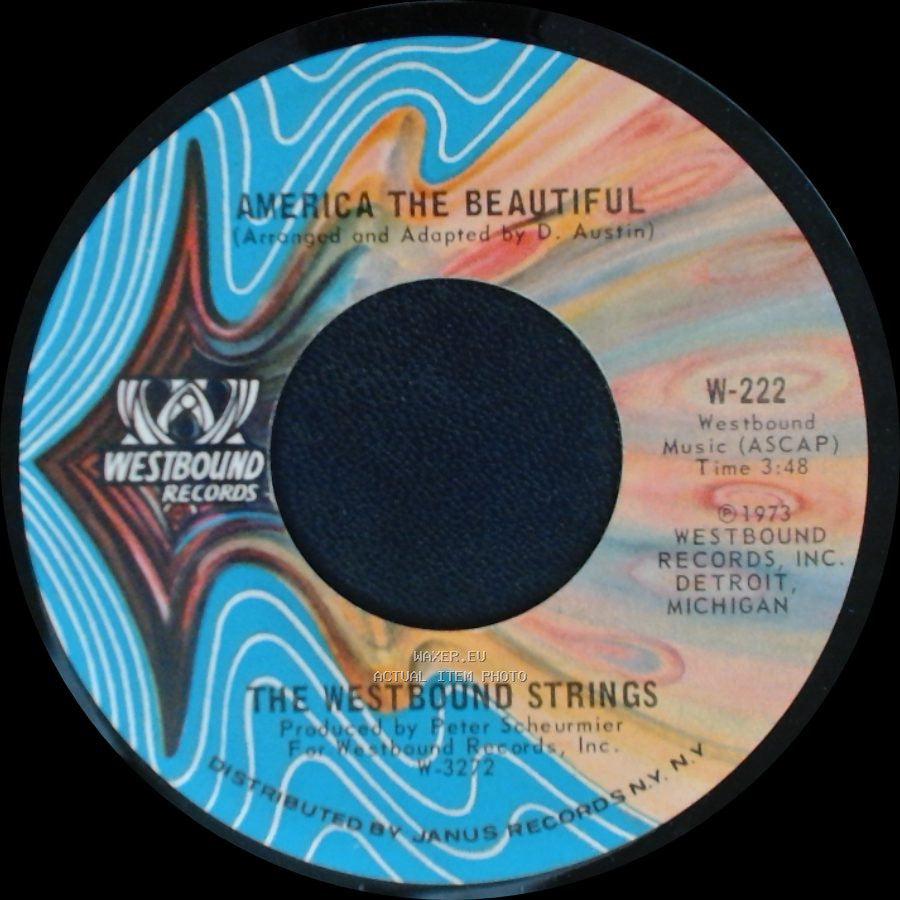 Byron Mac Gregor / The Westbound Strings - Americans / America The Beautiful side B
