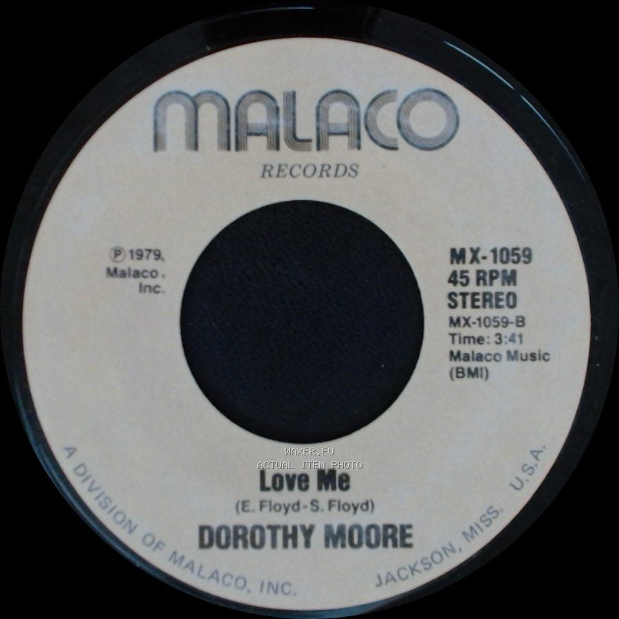 Dorothy Moore - Once Or Twice / Love Me side B