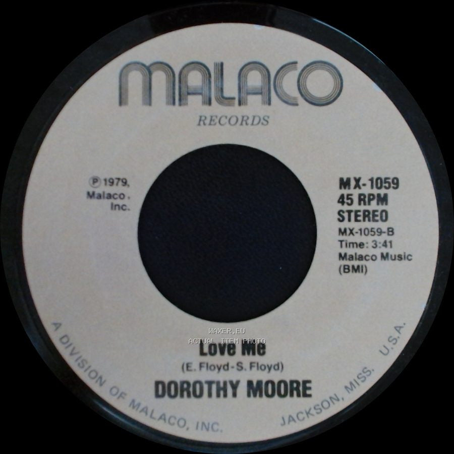 Dorothy Moore - Love Me / Once Or Twice side A