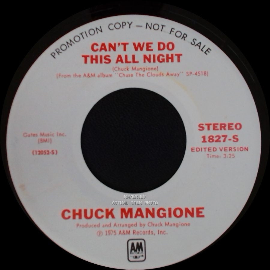 Chuck Mangione - Can't We Do This All Night / Can't We Do This All Night side B