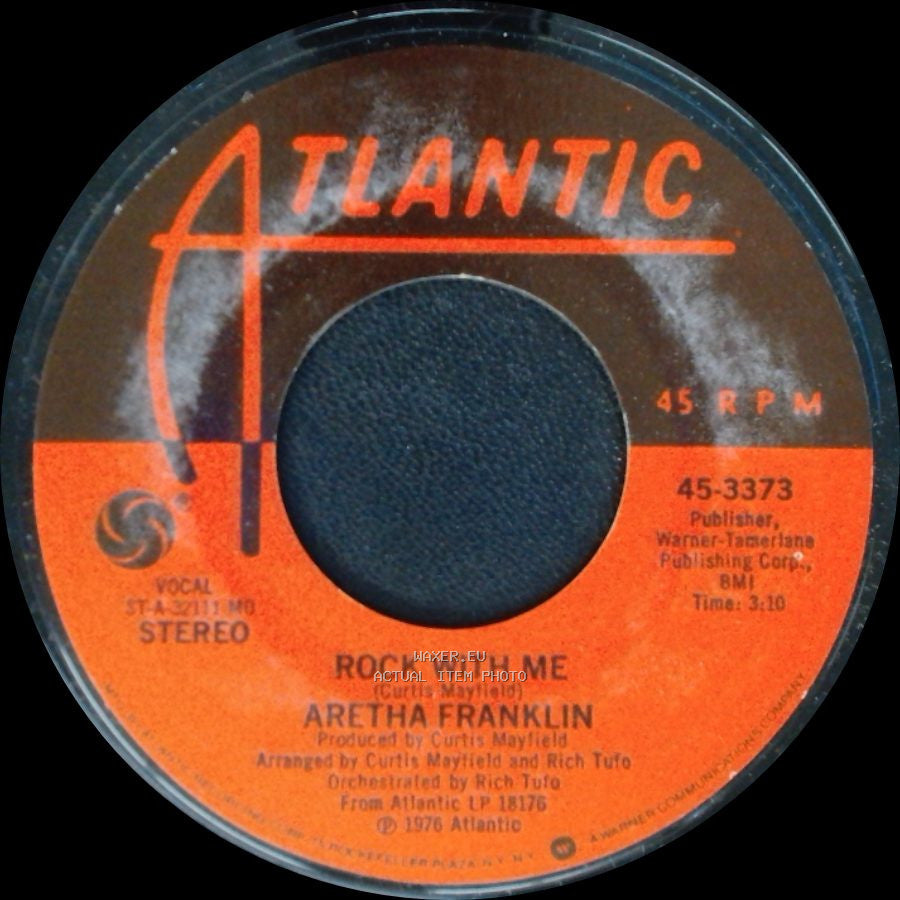 Aretha Franklin - Rock With Me / Look Into Your Heart side A