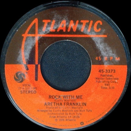 Aretha Franklin - Rock With Me / Look Into Your Heart side A