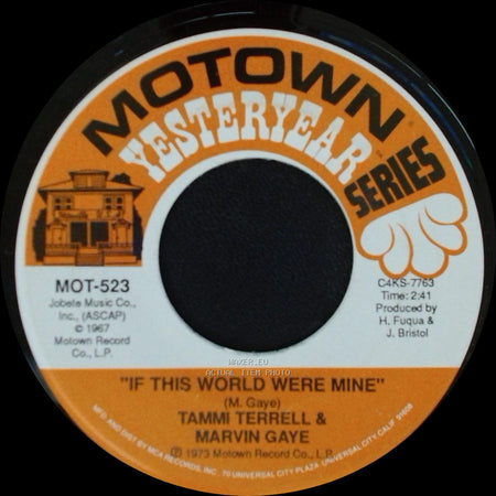 Tammi Terrell & Marvin Gaye - Keep On Lovin' Me, Honey / If This World Were Mine side B