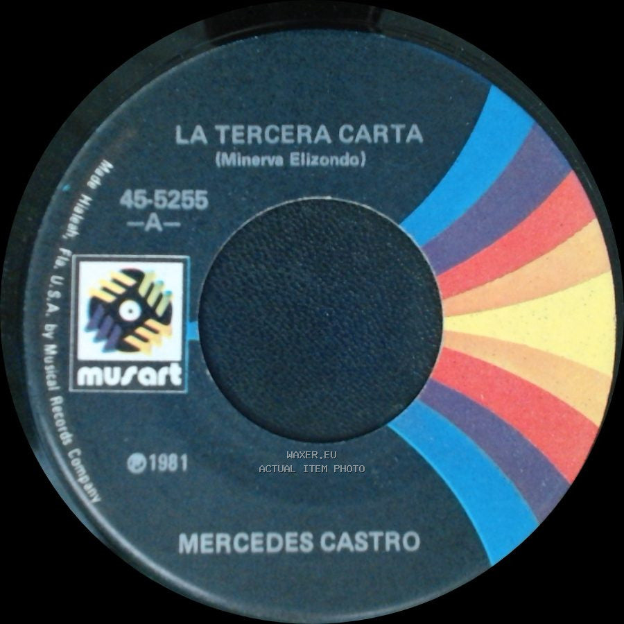 Mercedes Castro - A Pesar De Tu Engaño / La Tercera Carta side B