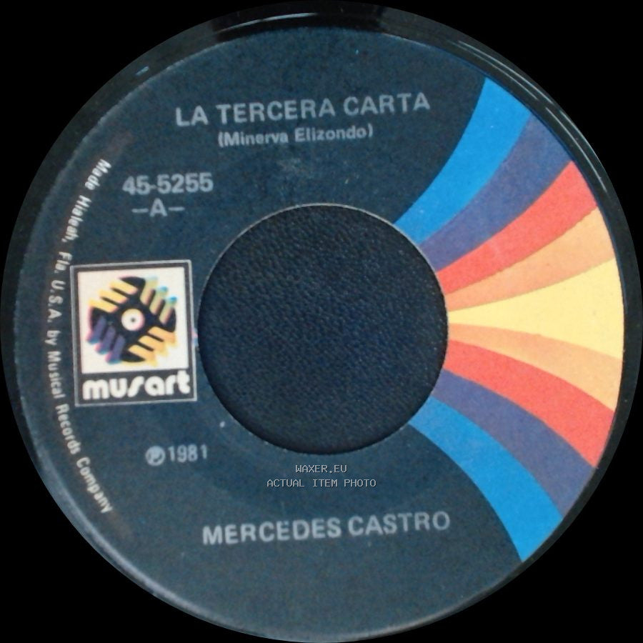 Mercedes Castro - A Pesar De Tu Engaño / La Tercera Carta side B