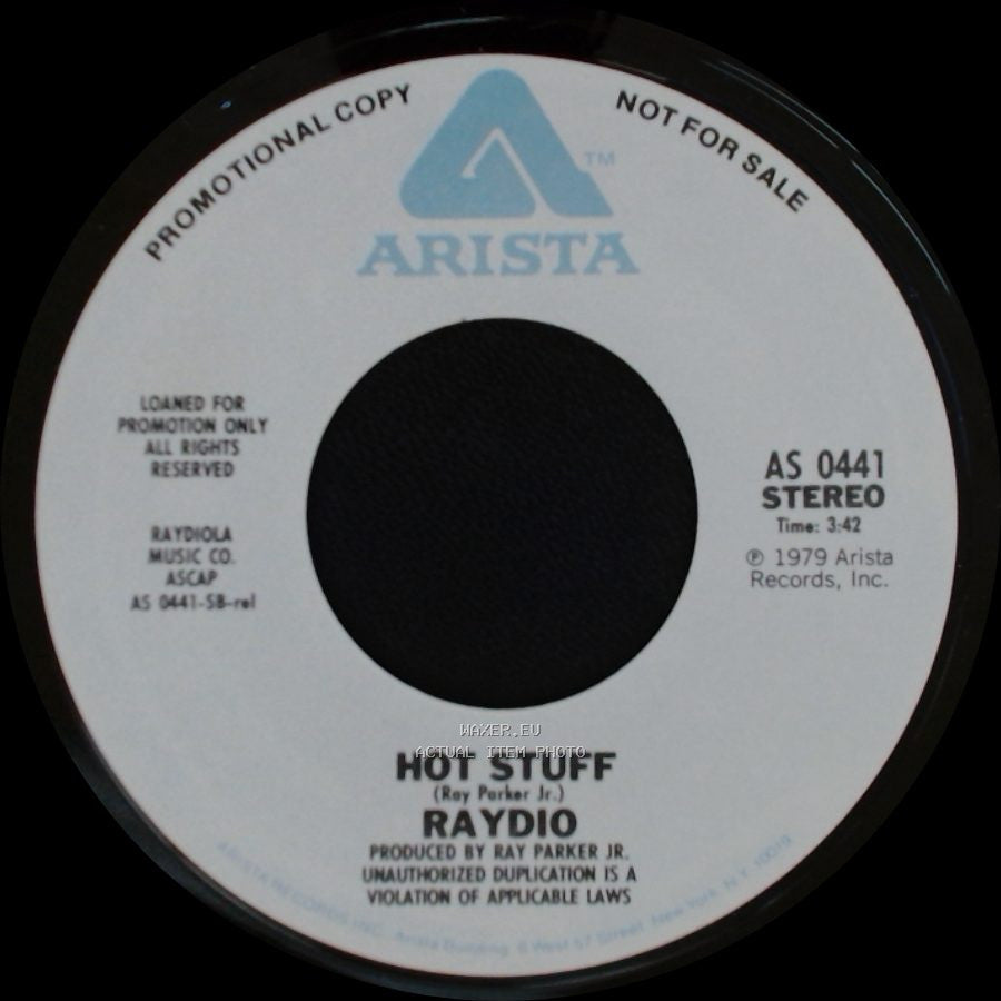 Raydio - More Than One Way To Love A Woman / Hot Stuff side B