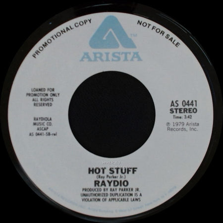 Raydio - More Than One Way To Love A Woman / Hot Stuff side B