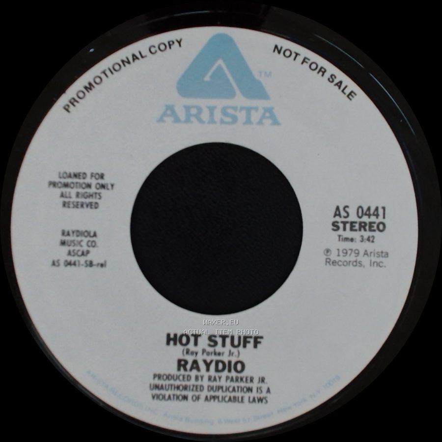 Raydio - More Than One Way To Love A Woman / Hot Stuff side A