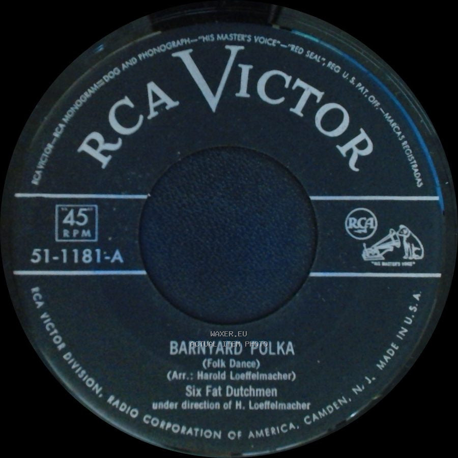 Six Fat Dutchmen - Slip Horn - Landler / Barnyard Polka side B