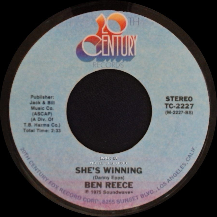 Ben Reece - Mirror, Mirror / She's Winning side B