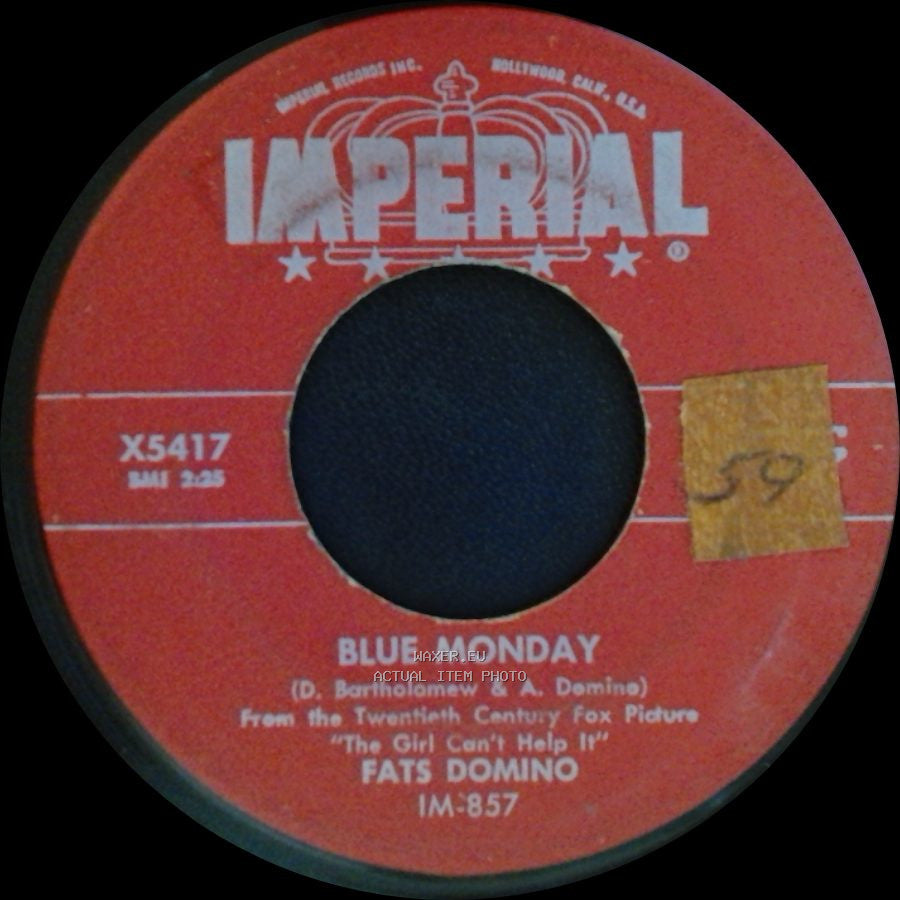 Fats Domino - Blue Monday / What's The Reason I'm Not Pleasing You side A