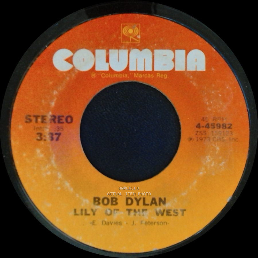 Bob Dylan - Lily Of The West / A Fool Such As I side A
