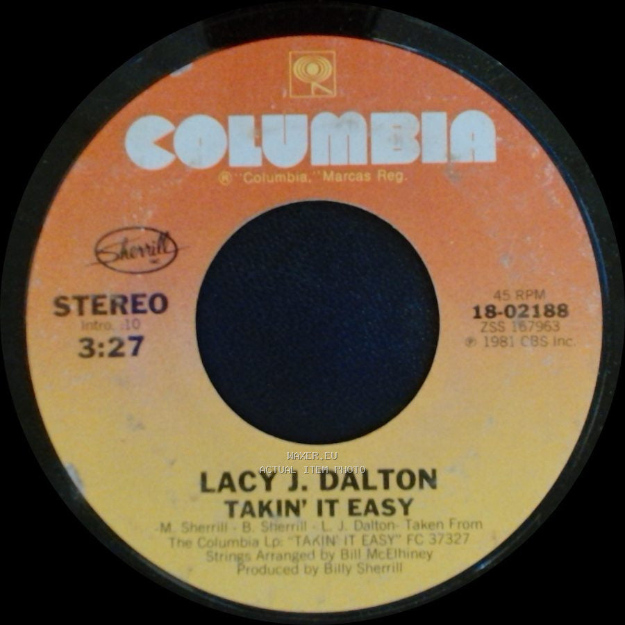 Lacy J. Dalton - Golden Memories / Takin' It Easy side B