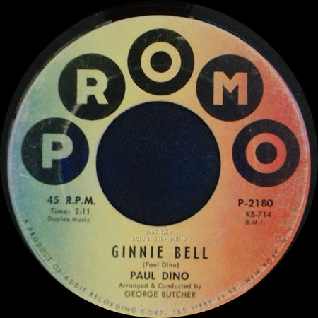 Paul Dino - Ginnie Bell / Bye-Bye side A