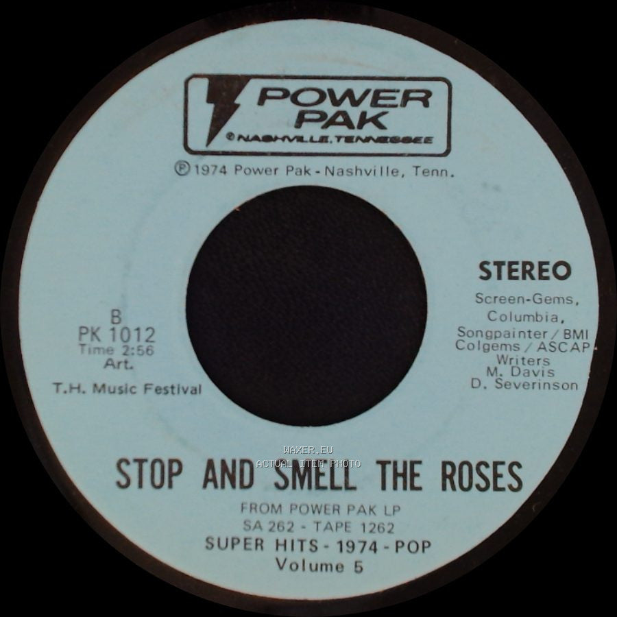 T.H. Music Festival - Stop And Smell The Roses / I Can Help side A