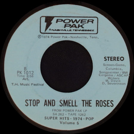 T.H. Music Festival - Stop And Smell The Roses / I Can Help side A