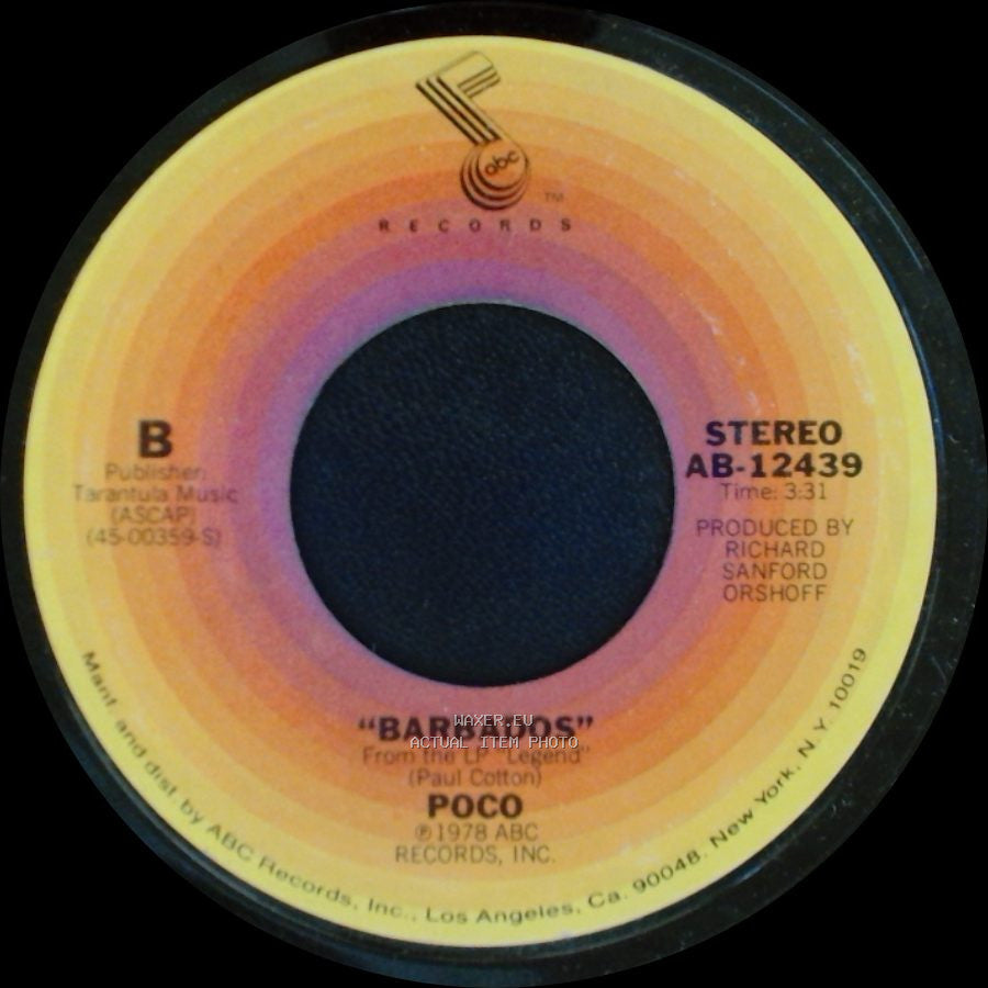 Poco - Barbados / Crazy Love side A