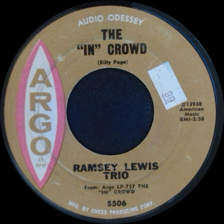 Ramsey Lewis Trio - The "In" Crowd / Since I Fell For You side A
