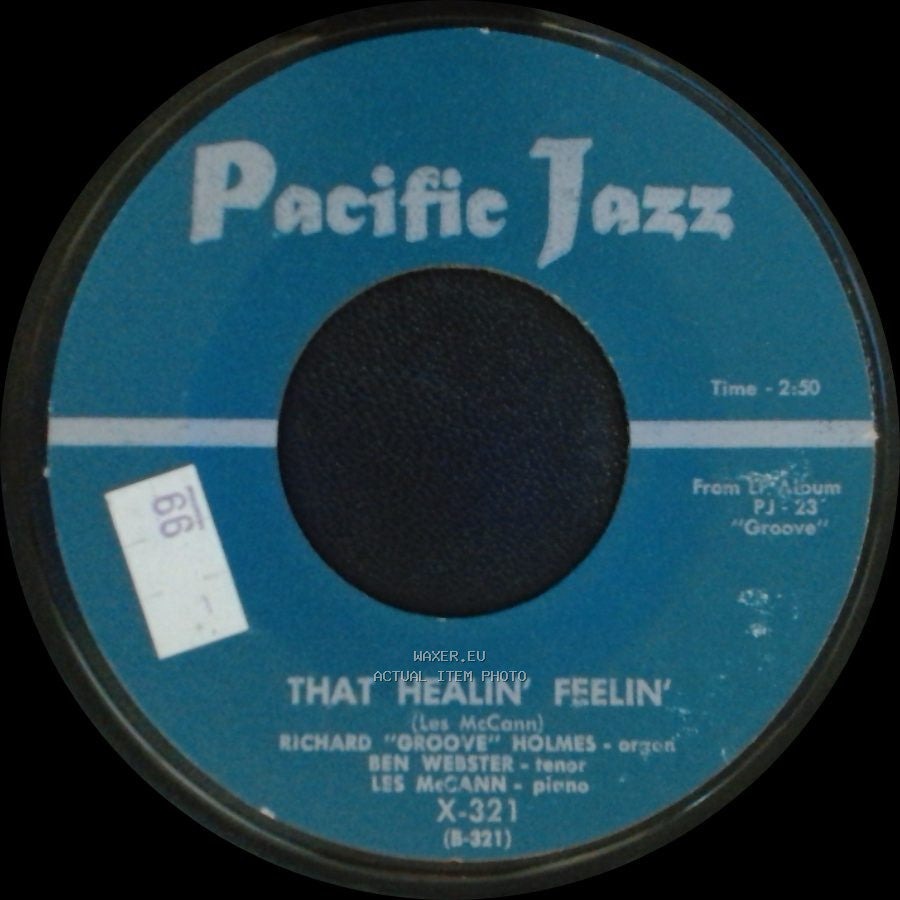 Richard "Groove" Holmes, Ben Webster, Les Mccann - Them That's Got / That Healin' Feelin' side B
