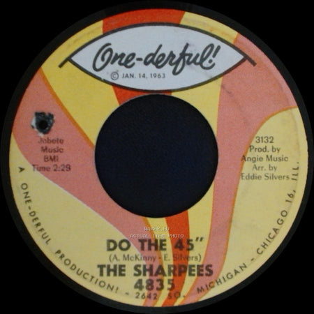 The Sharpees - Do The 45" / Make Up Your Mind side A