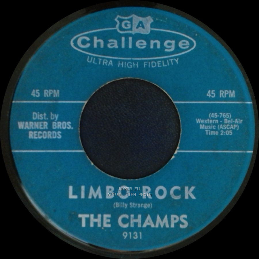 The Champs - Limbo Rock / Tequila Twist side A