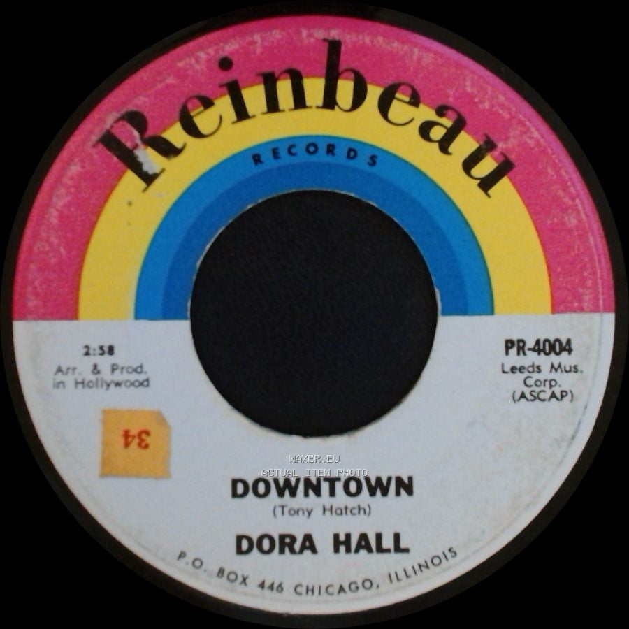 Dora Hall - Downtown / Over And Over side A