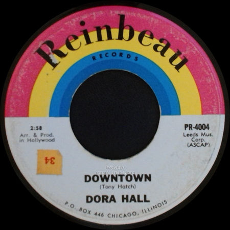 Dora Hall - Downtown / Over And Over side A