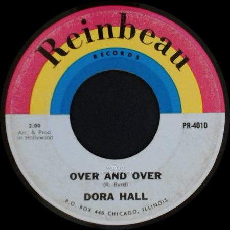 Dora Hall - Downtown / Over And Over side B