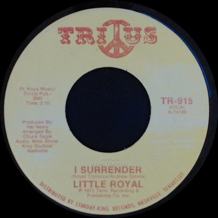 Little Royal - Soul Train / I Surrender side B