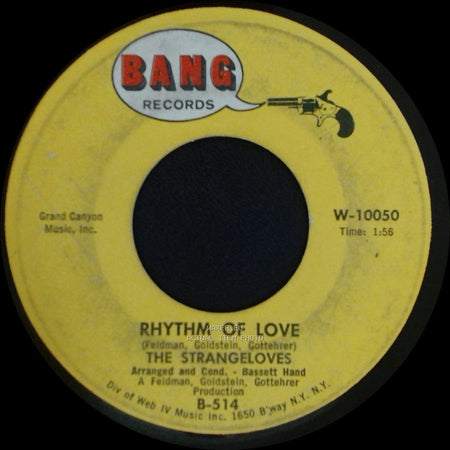 The Strangeloves - Rhythm Of Love / Night Time side A