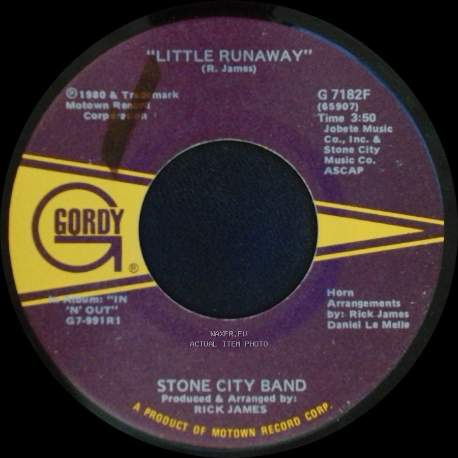 Stone City Band - Little Runaway / South American Sneeze side A