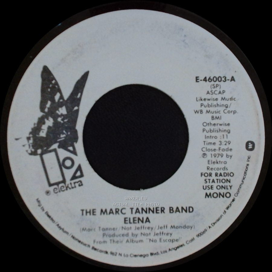 The Marc Tanner Band - Elena / Elena side A