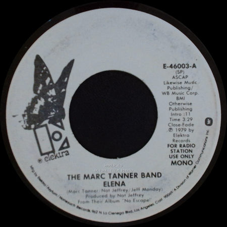The Marc Tanner Band - Elena / Elena side A