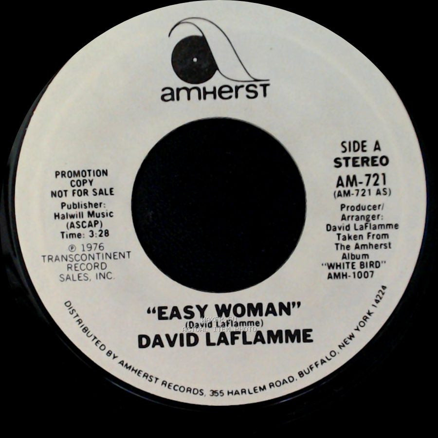 David Laflamme - Easy Woman / Easy Woman side B