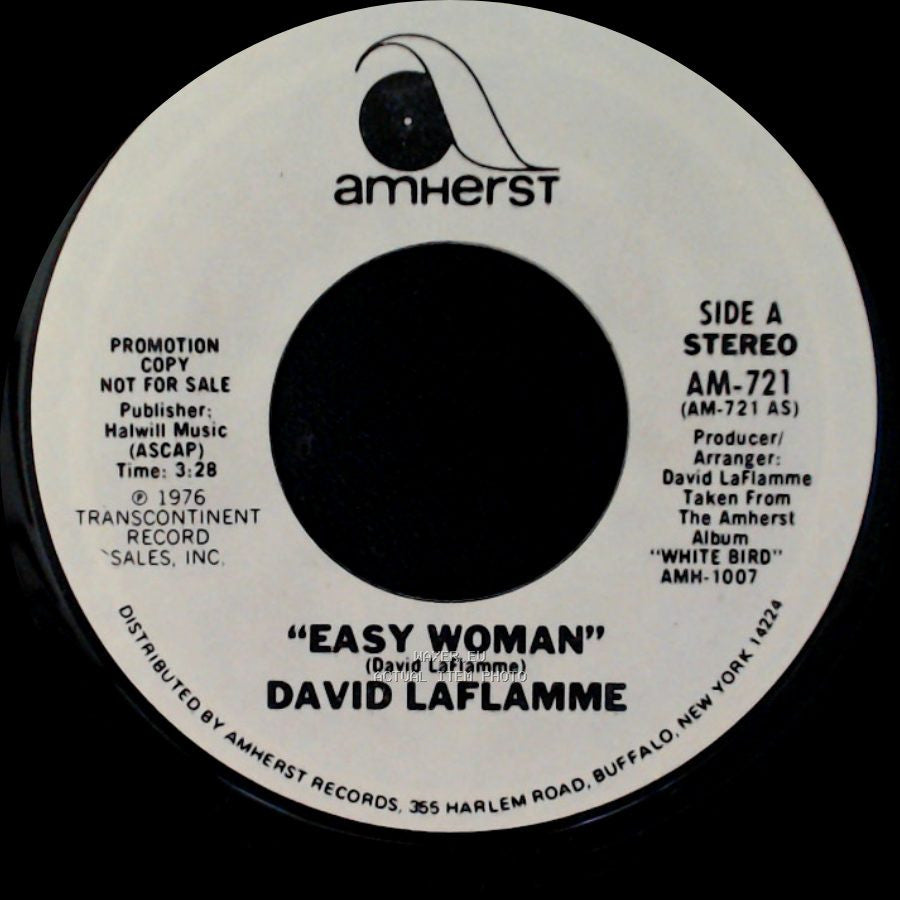 David Laflamme - Easy Woman / Easy Woman side A