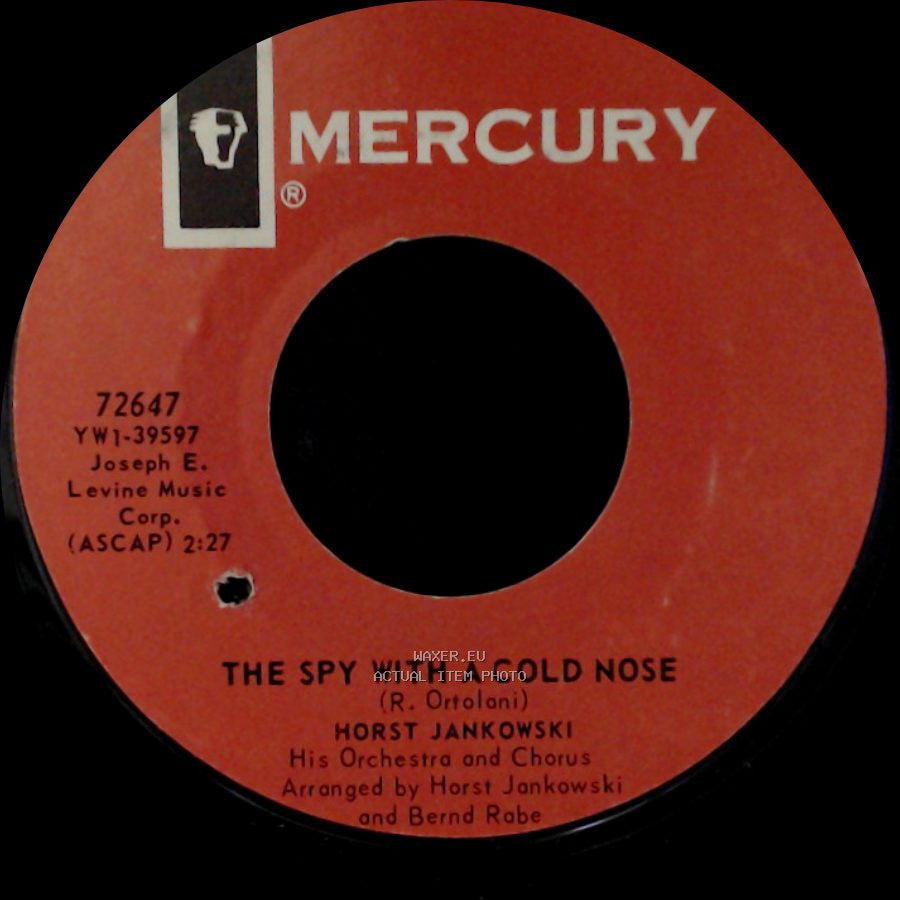 Horst Jankowski - The Spy With A Cold Nose / Big, Big River side A