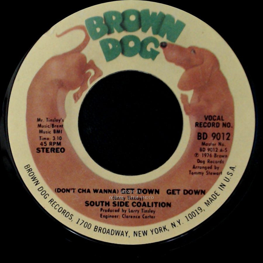 South Side Coalition - The Power-Play / (Don't Cha Wanna) Get Down Get Down side B