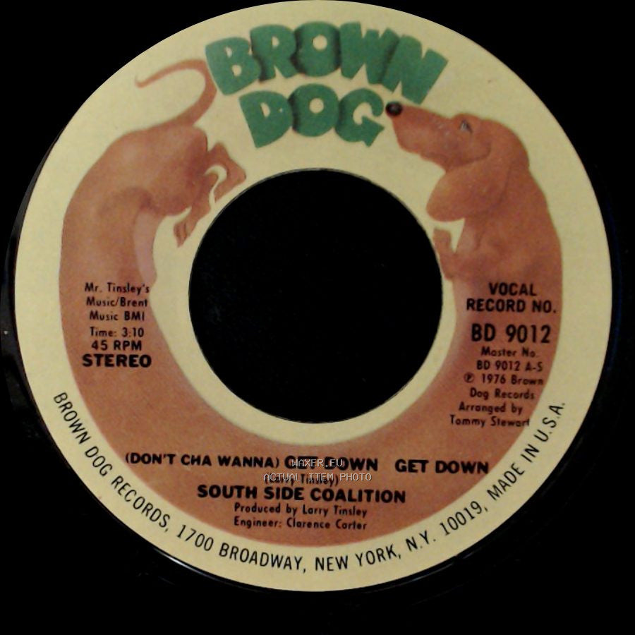 South Side Coalition - The Power-Play / (Don't Cha Wanna) Get Down Get Down side A