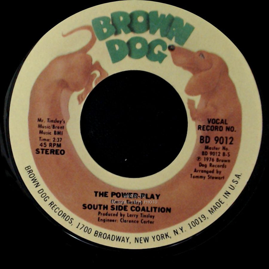 South Side Coalition - The Power-Play / (Don't Cha Wanna) Get Down Get Down side B