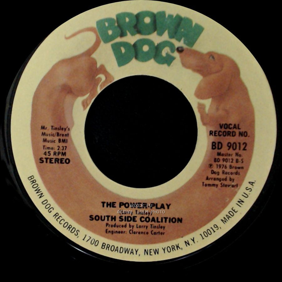 South Side Coalition - The Power-Play / (Don't Cha Wanna) Get Down Get Down side A