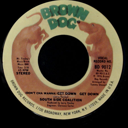 South Side Coalition - The Power-Play / (Don't Cha Wanna) Get Down Get Down side B