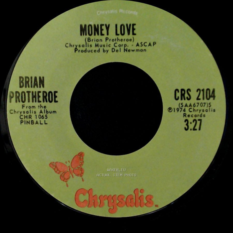 Brian Protheroe - Pinball / Money Love side B