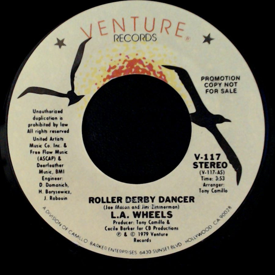 L.A. Wheels - Roller Derby Dancer / Roller Derby Dancer side A