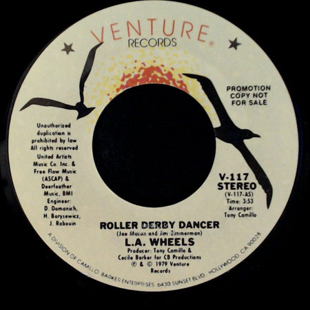 L.A. Wheels - Roller Derby Dancer / Roller Derby Dancer side A