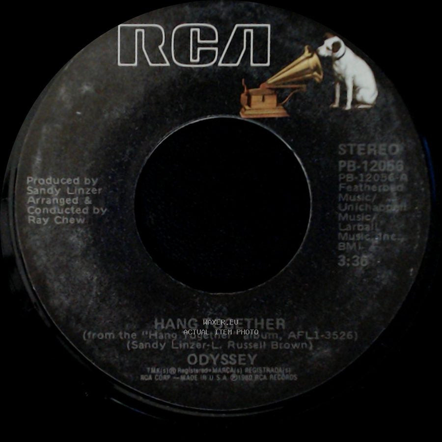 Odyssey - Never Had It At All / Hang Together side B